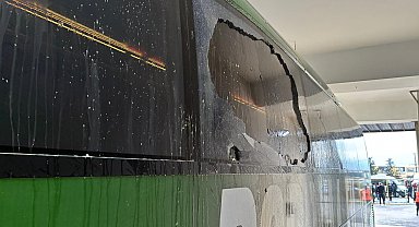 Bodrum FK takım otobüsüne taşlı ve yumurtalı saldırı