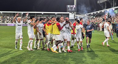 Bodrum FK ve Çorum FK final için sahada