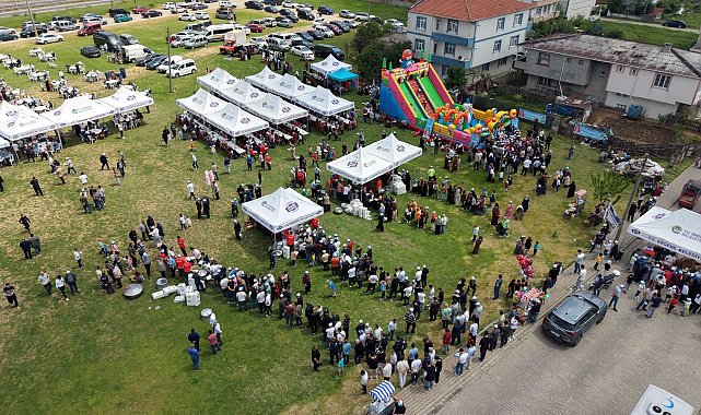 Bolluk ve Keşkek Şenliği'nde 2 ton keşkek, 1 saatte tükendi