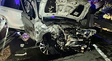 Burdur'da 4 aracın karıştığı zincirleme kaza: 3 ölü, 6 yaralı