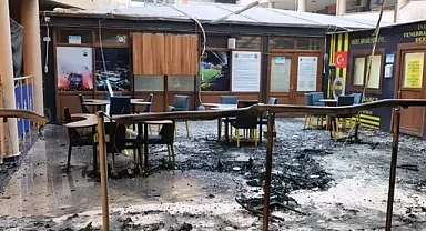 Bursa'da 2 çocuk Fenerbahçeliler Derneği'nde yangın çıkardı