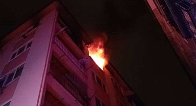 Bursa’da apartmanda yangın paniği
