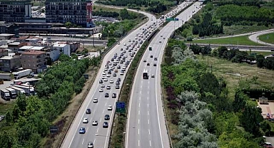 Bursa’da bayram dönüşü trafiği