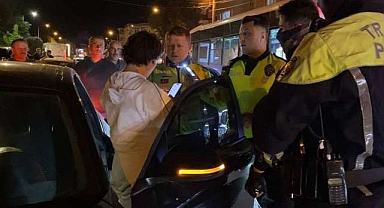 Bursa’da ‘dur’ ihtarına uymayan sürücüye ceza yağdı