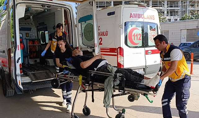 Bursa’da fabrikada feci olay