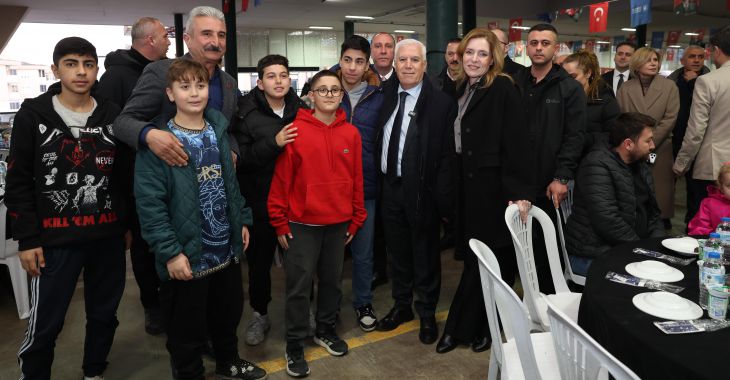 Bursa'da gönüller Büyükşehir’in iftar sofrasında buluştu