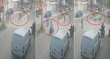 Bursa’da kaza böyle geldi!