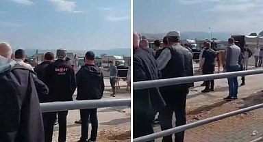 Bursa’da kurban pazarında kavga