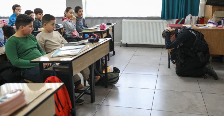 Bursa'da miniklere afet eğitimi