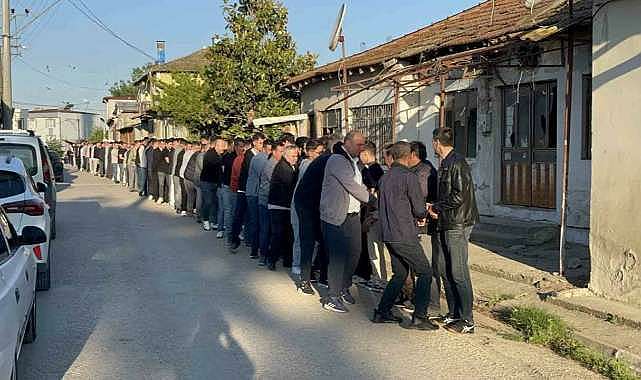 Bursa’daki bu kuyruğun sonu yok!