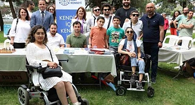 Bursa Nilüfer’de engeller sevgi ile aşılıyor