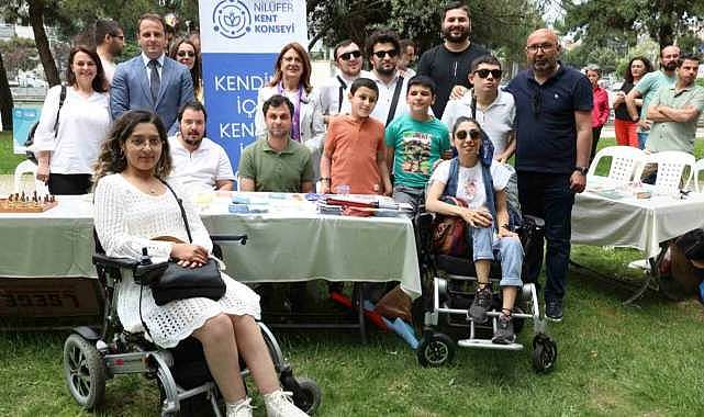 Bursa Nilüfer’de engeller sevgi ile aşılıyor