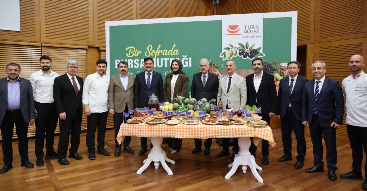 Bursa'nın asırlık lezzetleri aynı sofrada buluştu