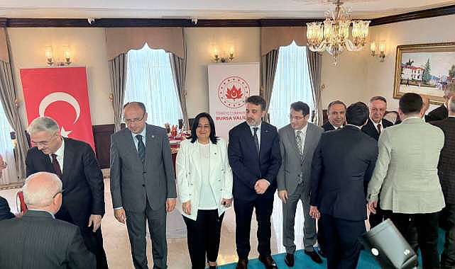 Bursa protokolü bayramlaşmada buluştu