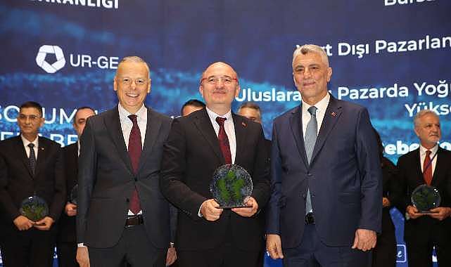 Bursa Ticaret ve Sanayi Odası’nın iki projesine ödül