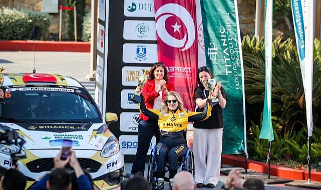 Bursalı pilot Bodrum Rallisi’ne damga vurdu!