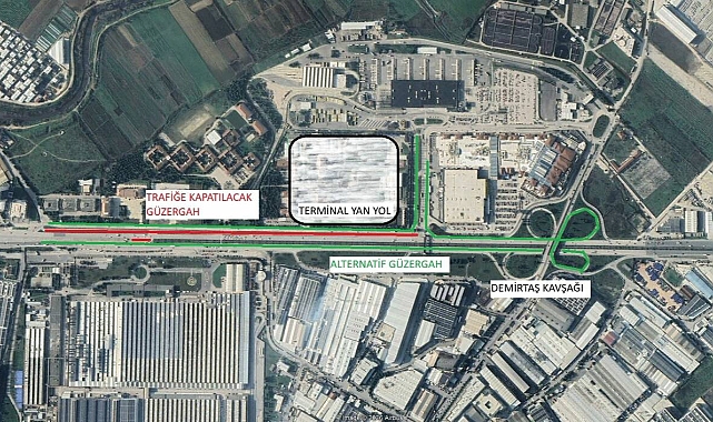 Bursalılar dikkat! Bu yol trafiğe kapatılıyor…