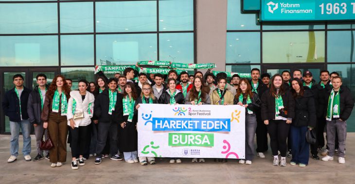 Bursaspor sevgisi tribünlerde büyüyor