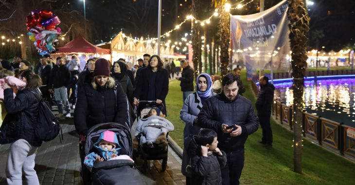 Büyükşehir'in Ramazan Meydanı'nda her yer ışıl ışıl
