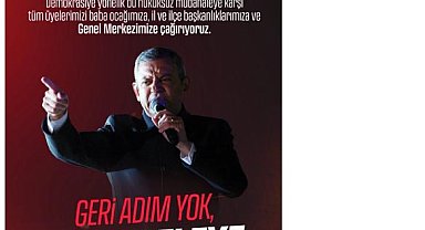 CHP: 'Geri adım yok, mücadeleye devam' açıklaması