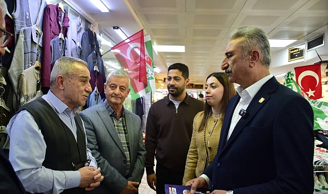 CHP Bursa’dan 17 ilçede esnaf ziyareti