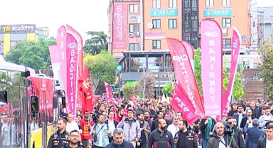 CHP İstanbul İl Başkanlığı Bahçelievler'de yürüyüş düzenledi