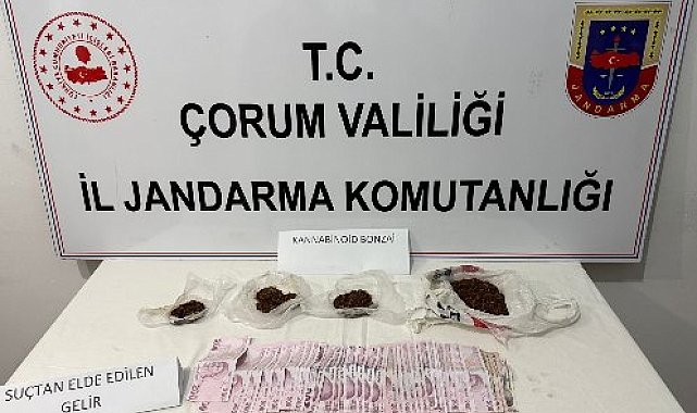Çorum'da uyuşturucu operasyonu: 3 kişi gözaltına alındı