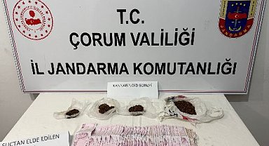 Çorum'da uyuşturucu operasyonu: 3 kişi gözaltına alındı