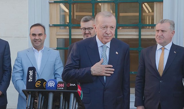 Cumhurbaşkanı Erdoğan, bayram namazını Büyük Çamlıca Camii'nde kıldı Geniş haber- aktüel görüntü