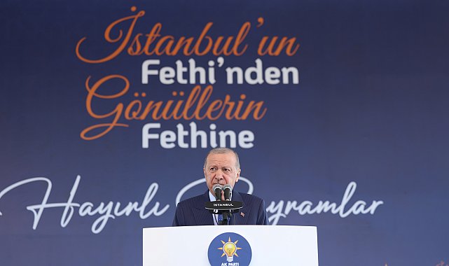 Cumhurbaşkanı Erdoğan: İstanbul'un fethini halen içlerine sindiremeyen hazımsızlar var Geniş haber