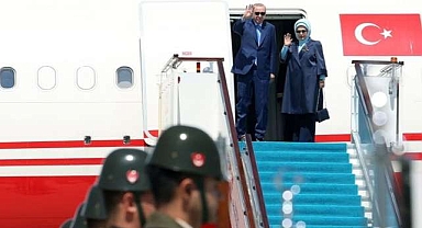 Cumhurbaşkanı Erdoğan Kazakistan'da