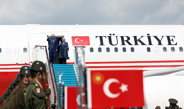 Cumhurbaşkanı Erdoğan, Kazakistan'a gitti