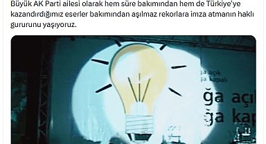 Cumhurbaşkanı Erdoğan'dan AK Parti iktidarının 24'üncü yılı paylaşımı