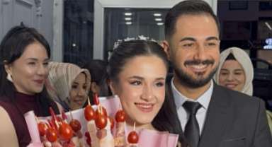 Kız istemeye kebap buketiyle gitti