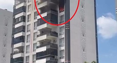 Diyarbakır'da 11 katlı binada yangın; 2 kişi dumandan etkilendi