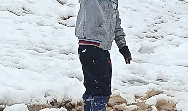 Doğu Akdeniz'de yaylalar, kar yağışıyla beyaza büründü