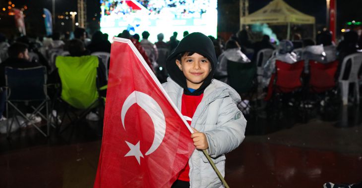 Dünya kupası yolunda Bursa tek yürek oldu