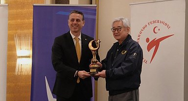 Dünya Taekwondo Federasyonu Başkanı Chungwon Choue İstanbul'da