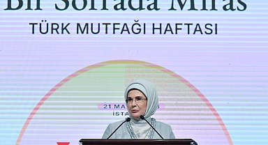 Emine Erdoğan: Türk mutfağı, Anadolu'nun ruhunu dünyanın dört bir yanına taşıyan en latif kültür elçimiz