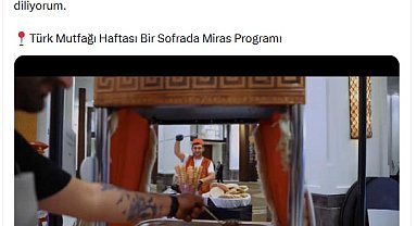 Emine Erdoğan'dan 'Bir Sofrada Miras' programına ilişkin paylaşım