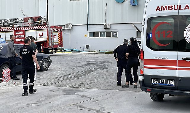 Fabrikada patlama sonrası yangın; 1'i ağır, 8 yaralı