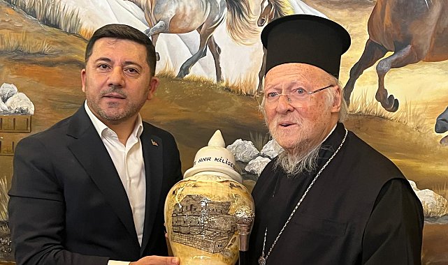 Fener Rum Patriği Bartholomeos, ayin için Nevşehir'e geldi