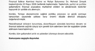 Finansal İstikrar Komitesi toplandı