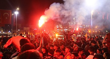 Galatasaray'ın şampiyonluğu Kayseri'de coşkuyla kutlandı Metin eklendi