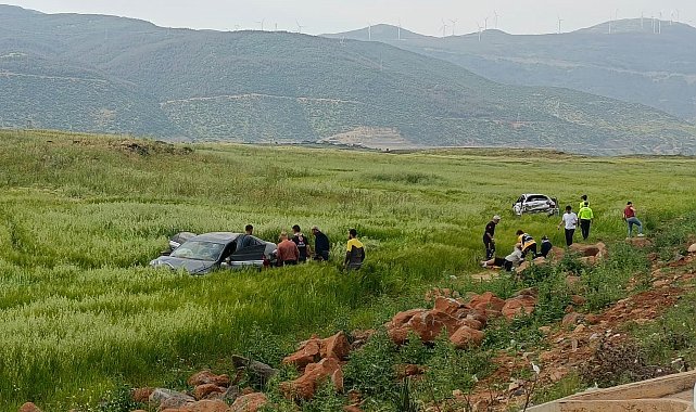 Gaziantep'te iki otomobil çarpıştı: 5 yaralı