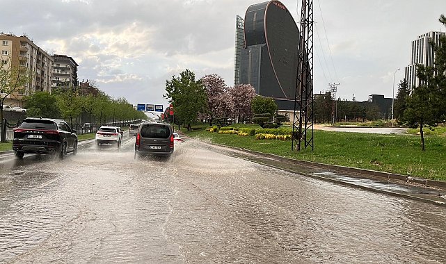 Gaziantep'te sağanak etkili oldu