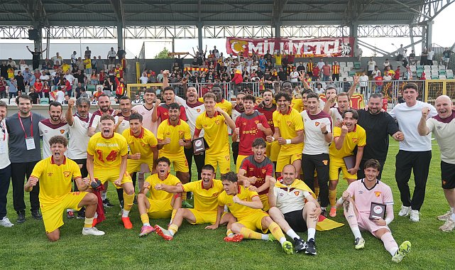 Göztepe U19 Takımı, UEFA Gençlik Ligi'nde Türkiye Şampiyonu oldu