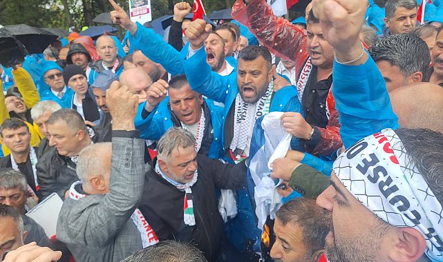HAK-İŞ Genel Başkanı Mahmut Arslan'ın alıkonulmasına tepki