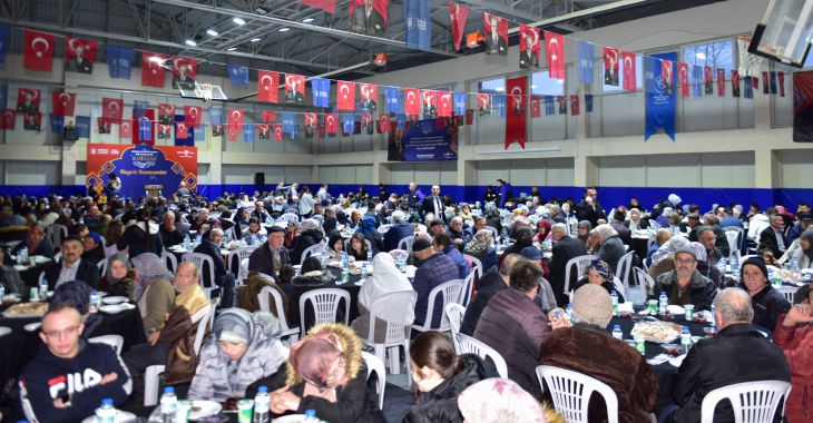 İftar bereketi Harmancık'ta yaşandı
