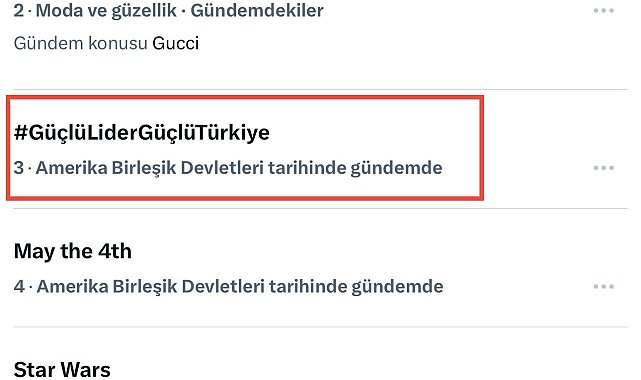 İletişim Başkanlığı'ndan '#GüçlüLiderGüçlüTürkiye' kampanyası